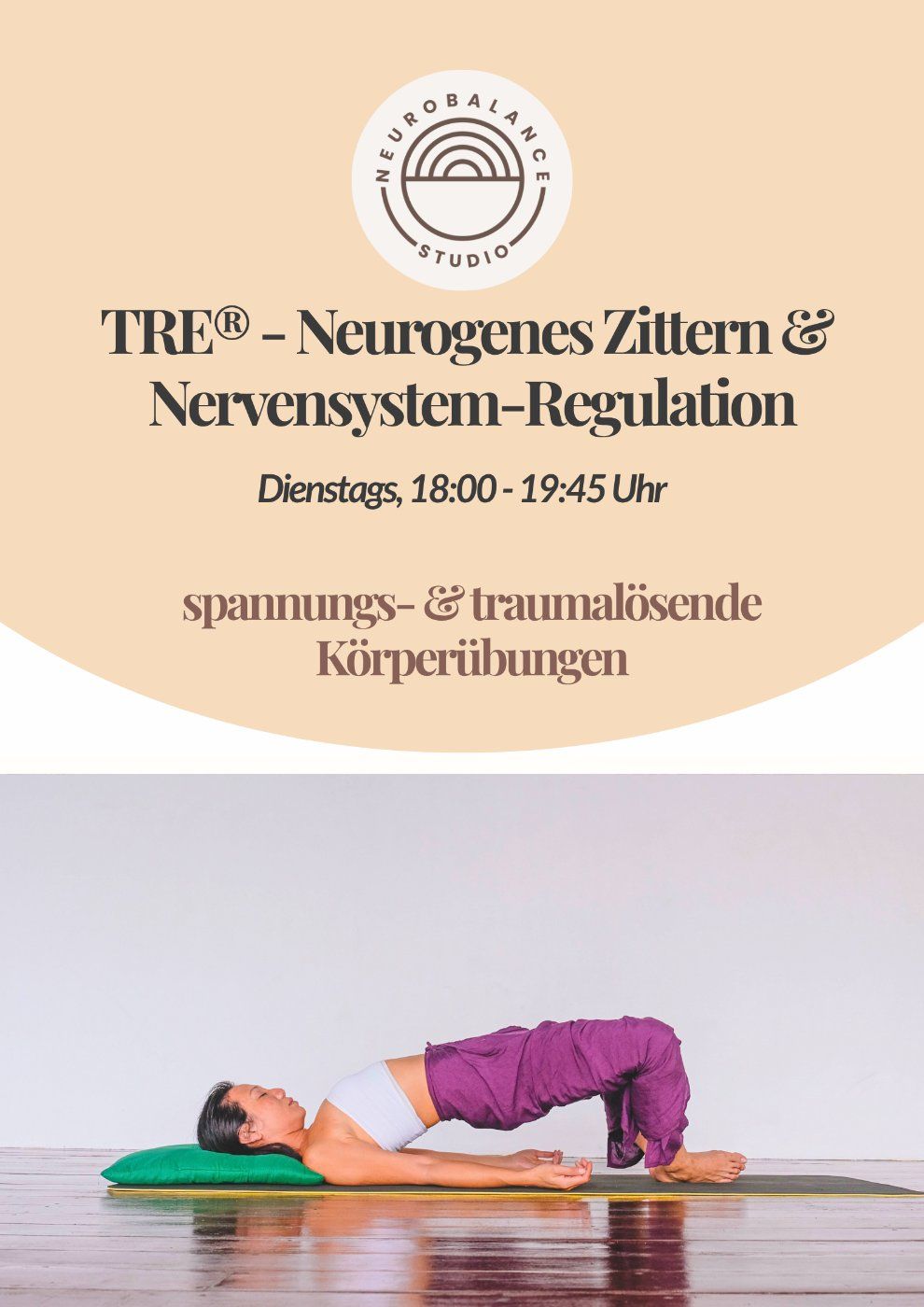 Event image for TRE® – Neurogenes Zittern & Nervensystemregulation